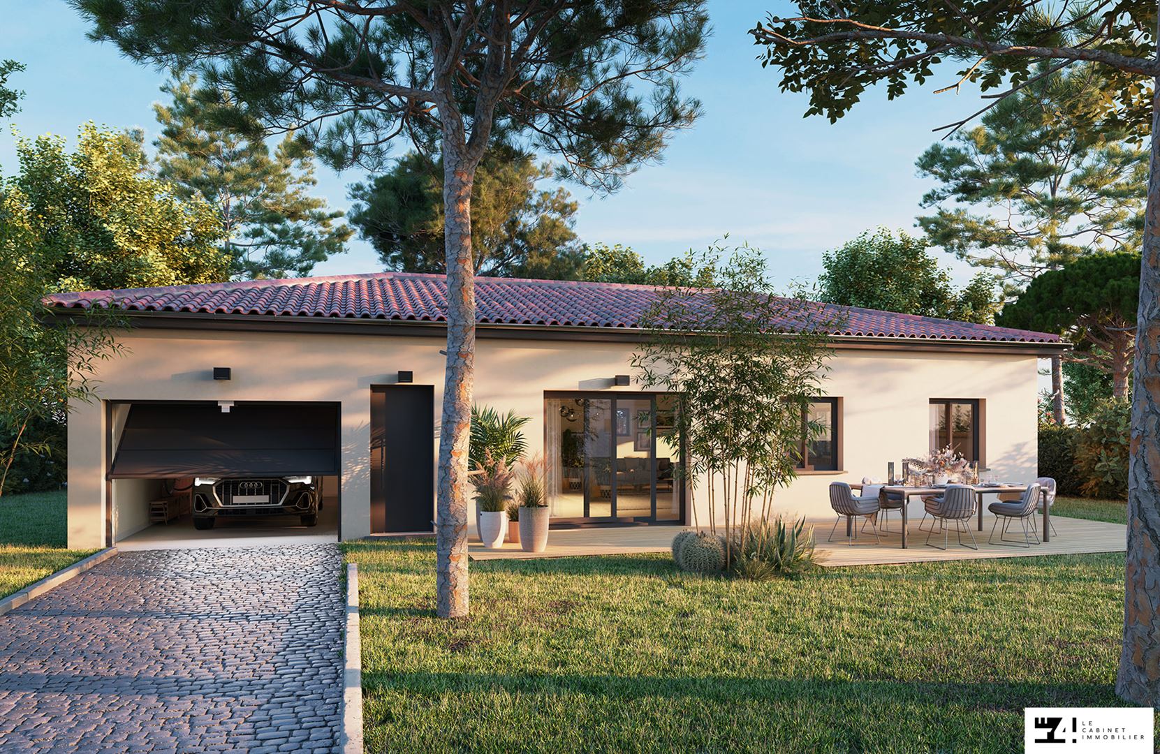 Agence immobilière de LE 4 LE CABINET IMMOBILIER